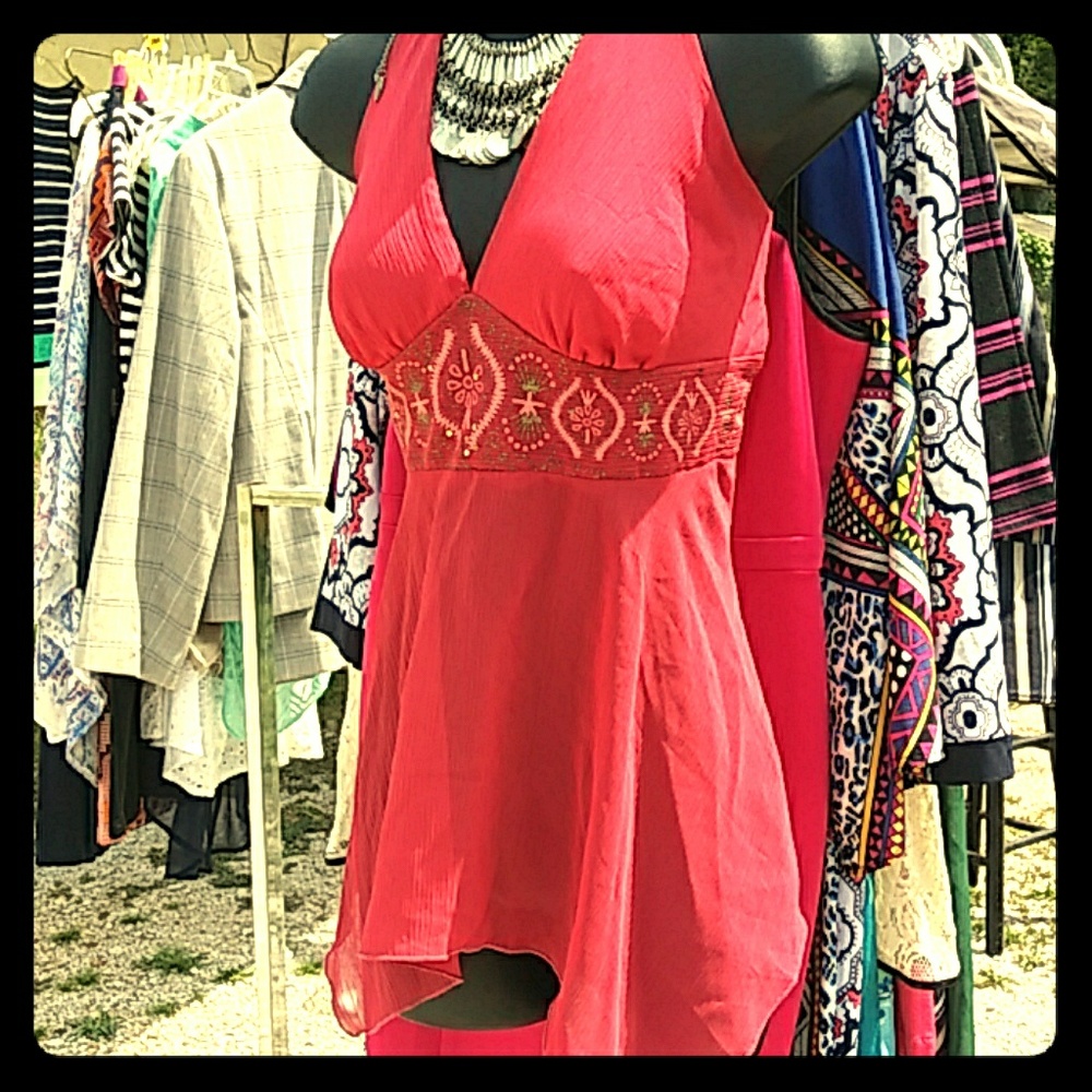 Cultural Groove Tie String Blouse